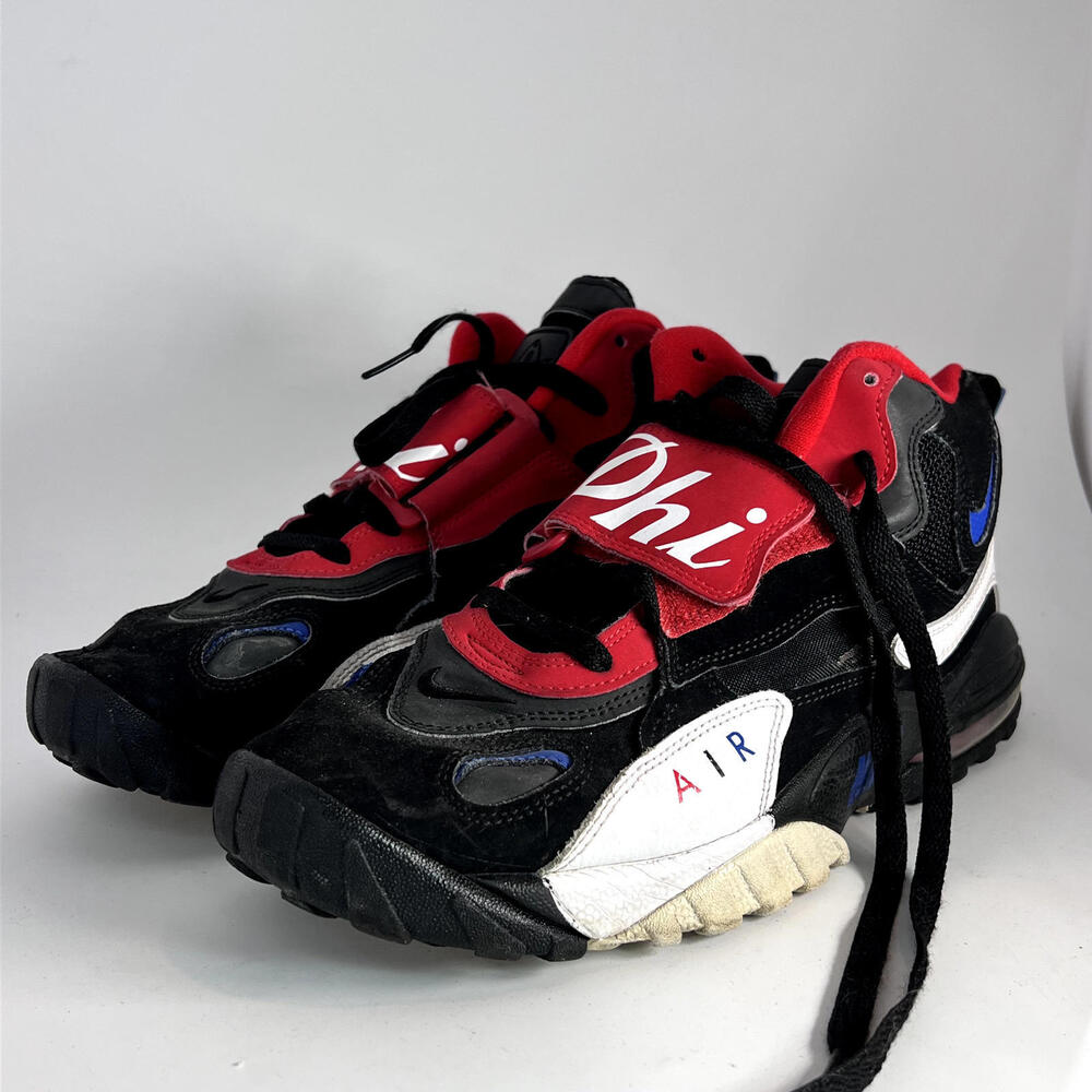 Size 10.5 Nike Air Max Speed Turf Philadelphia 76ers Phillies Red‎ White Blue